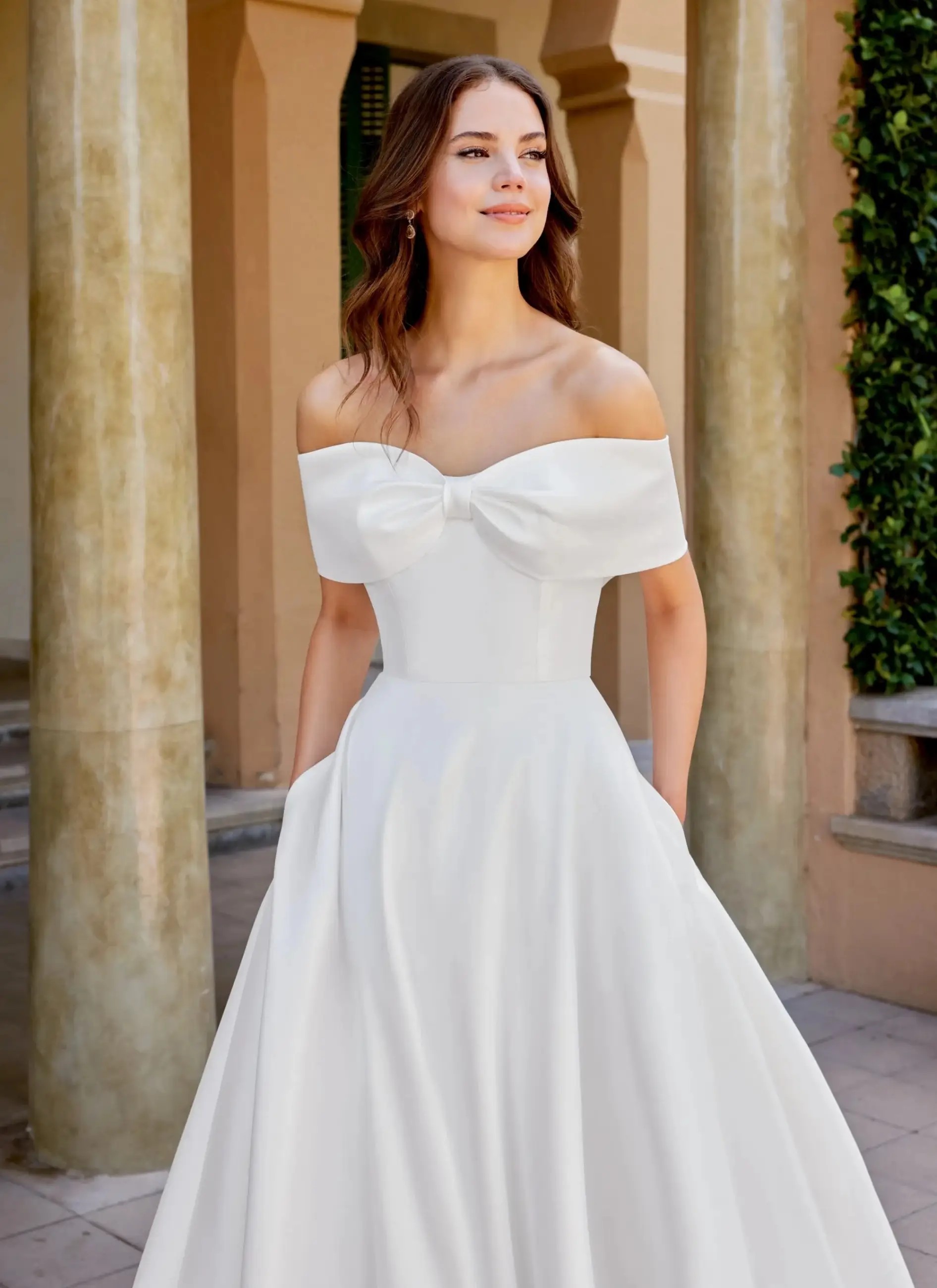 Justin Alexander Sweetheart wedding gown