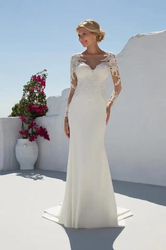 Mark Lesley Style No. 7283 Was: €1950 | Now Only: €995 #0 Ivory/Nude thumbnail